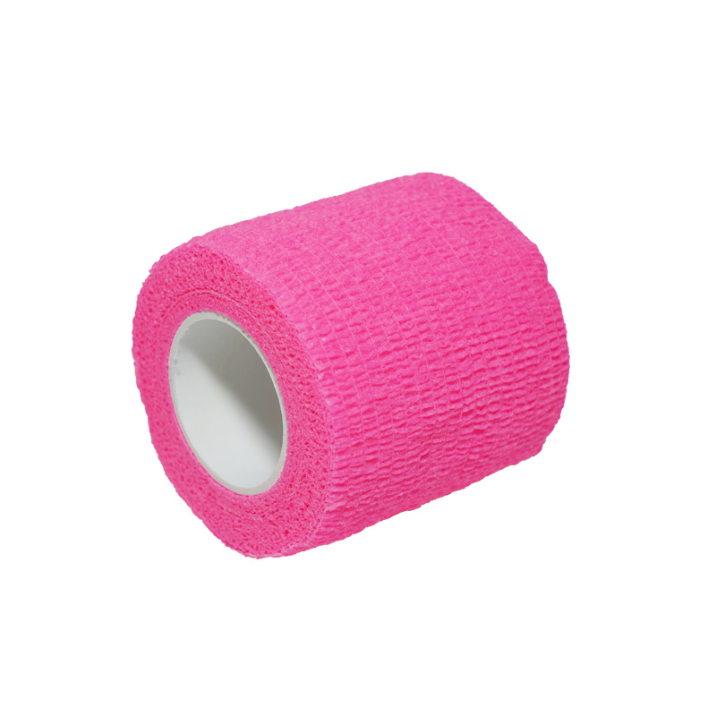 Pink selvklæbende bandage